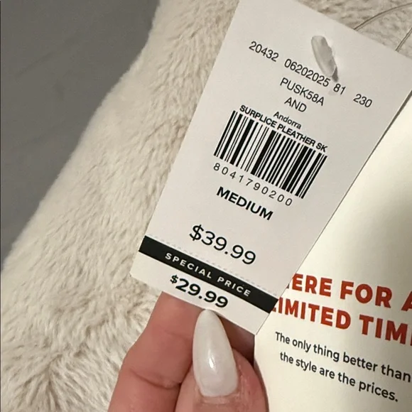 Burgundy Faux Leather Mini Skirt - Picture 6 of 12